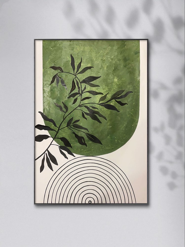 Green leaves