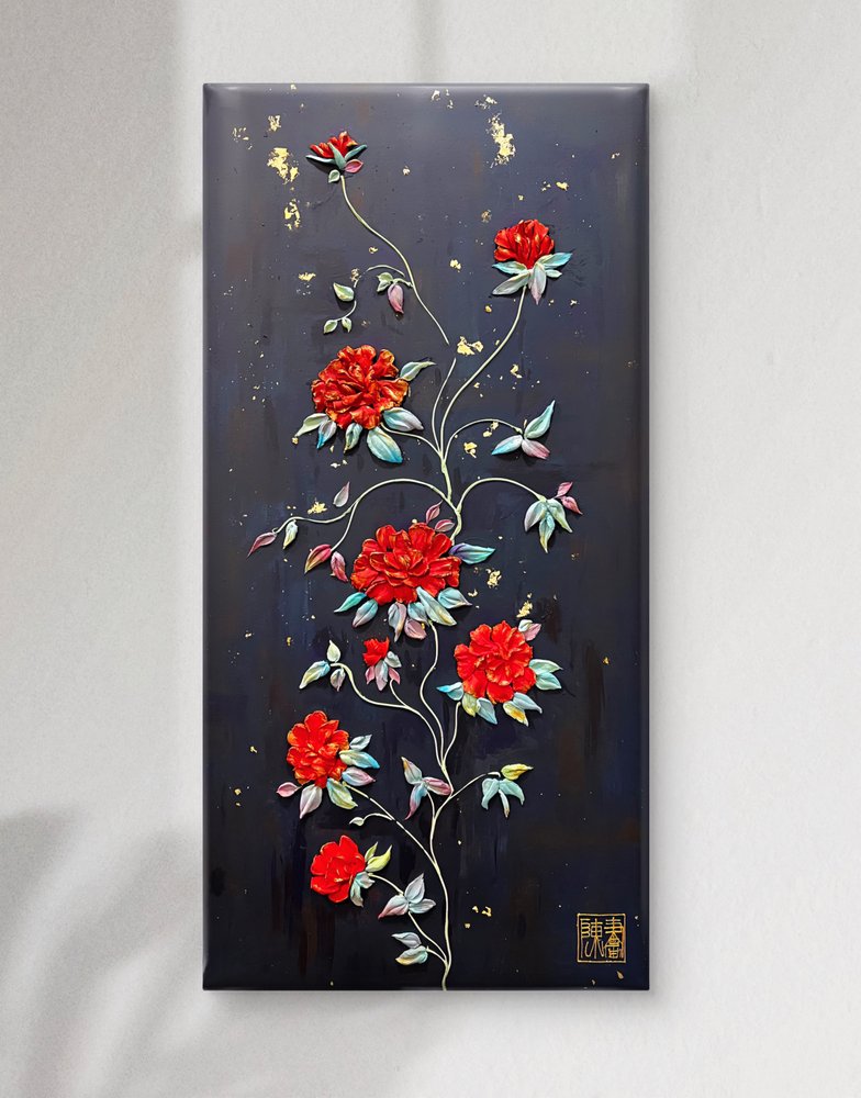 Relief flower