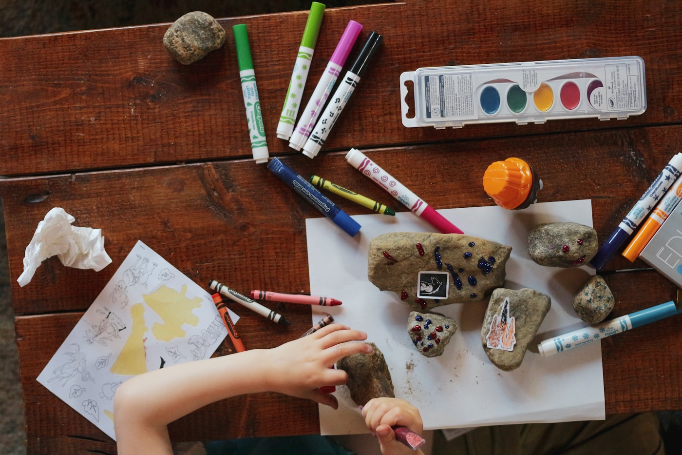 Painting together